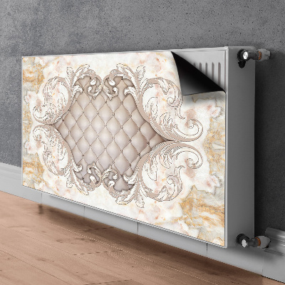 Magnetiskt radiatorskydd Glamour stil grafik