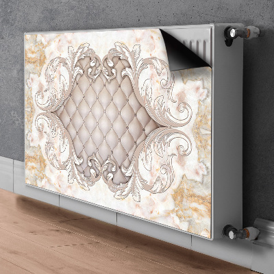 Magnetiskt radiatorskydd Glamour stil grafik