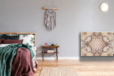 Magnetisk radiatorkåpa Quiltad lyxgrafik