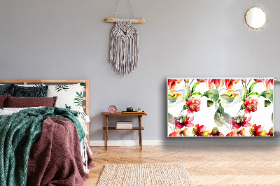 Magnetiskt radiatorskydd Vilda blommor