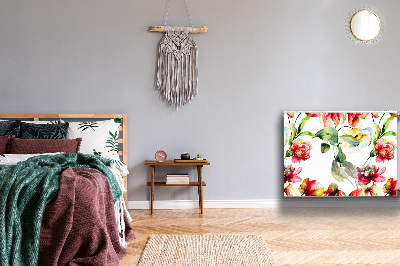Magnetiskt radiatorskydd Vilda blommor