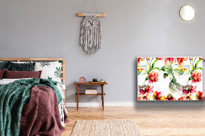 Magnetiskt radiatorskydd Vilda blommor