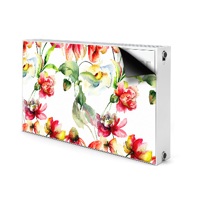 Magnetiskt radiatorskydd Vilda blommor