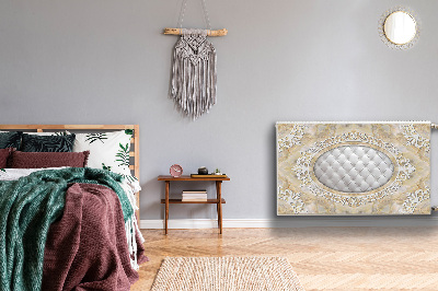 Magnetisk radiatorkåpa Snyggt mönster