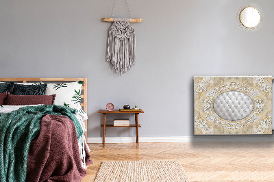Magnetisk radiatorkåpa Snyggt mönster