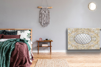 Magnetisk radiatorkåpa Snyggt mönster