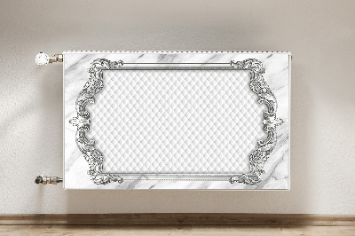 Magnetisk radiatorkåpa Quiltat marmormönster