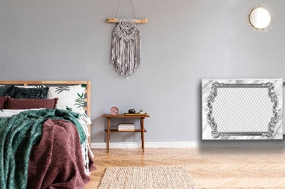 Magnetisk radiatorkåpa Quiltat marmormönster