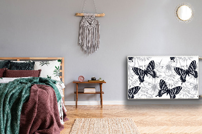 Magnetisk radiatorkåpa Fjärilsteckning