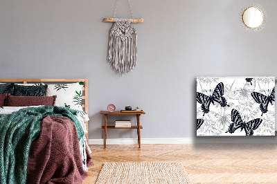 Magnetisk radiatorkåpa Fjärilsteckning