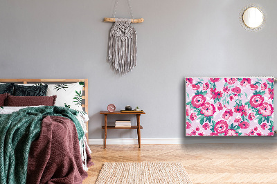Magnetisk radiatorkåpa Blommor