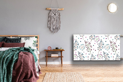 Magnetiskt radiatorskydd Blommotiv