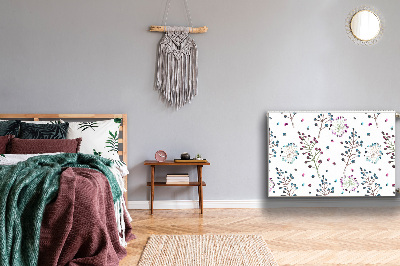 Magnetiskt radiatorskydd Blommotiv