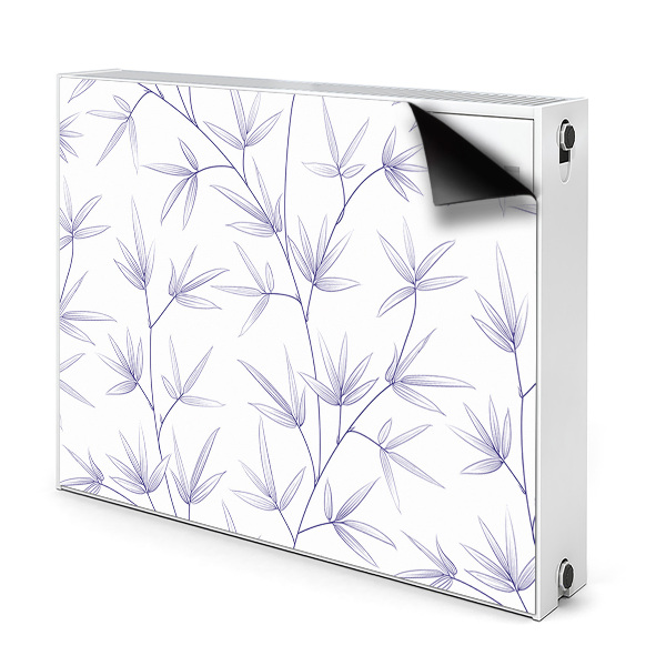 Magnetisk radiatorkåpa Blad