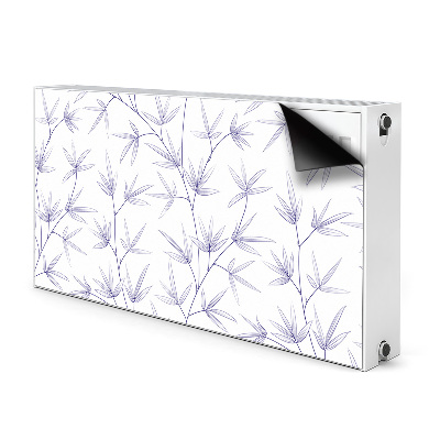 Magnetisk radiatorkåpa Blad