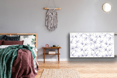 Magnetisk radiatorkåpa Blad