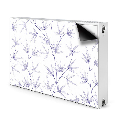 Magnetisk radiatorkåpa Blad