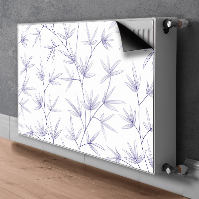 Magnetisk radiatorkåpa Blad