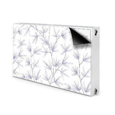 Magnetisk radiatorkåpa Blad