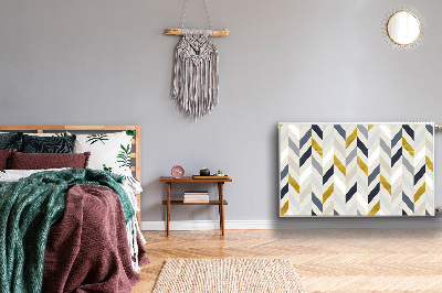 Magnetiskt radiatorskydd Fiskbenslinjer