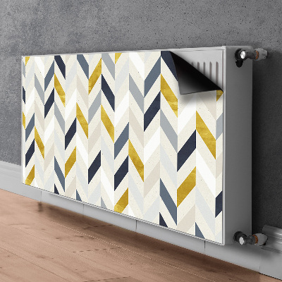 Magnetiskt radiatorskydd Fiskbenslinjer