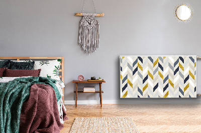 Magnetiskt radiatorskydd Fiskbenslinjer