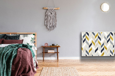 Magnetiskt radiatorskydd Fiskbenslinjer