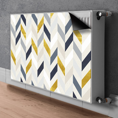 Magnetiskt radiatorskydd Fiskbenslinjer