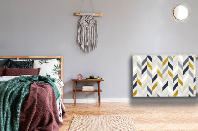 Magnetiskt radiatorskydd Fiskbenslinjer