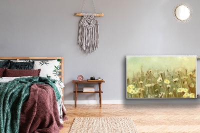 Magnetiskt radiatorskydd Fältblommor