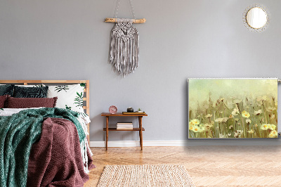 Magnetiskt radiatorskydd Fältblommor