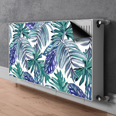 Magnetiskt radiatorskydd Tropiska löv