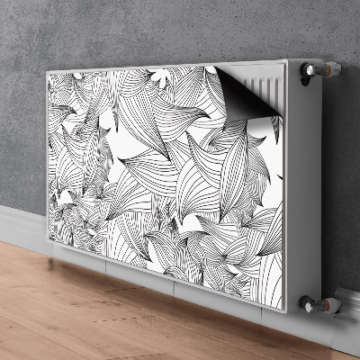 Magnetisk radiatorkåpa Magiska linjer