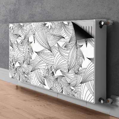 Magnetisk radiatorkåpa Magiska linjer
