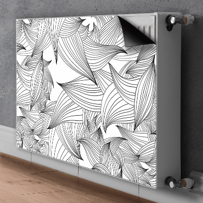 Magnetisk radiatorkåpa Magiska linjer