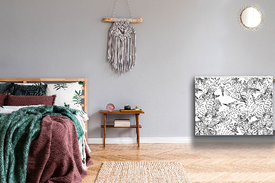 Magnetisk radiatorkåpa Magiska linjer