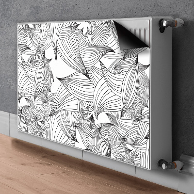 Magnetisk radiatorkåpa Magiska linjer