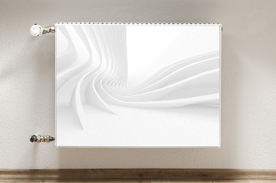Magnetiskt radiatorskydd 3d abstraktion