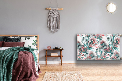 Magnetisk radiatorkåpa Tropisk teckning