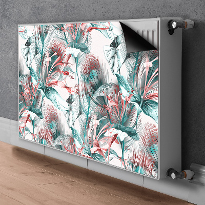 Magnetisk radiatorkåpa Tropisk teckning