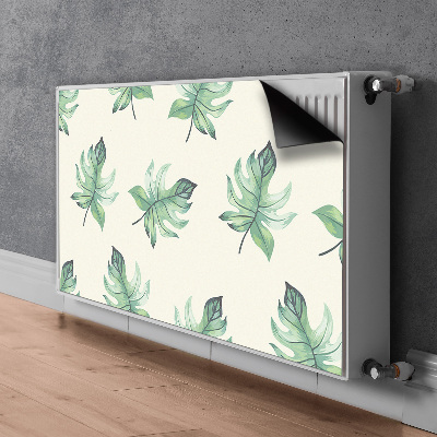 Magnetiskt radiatorskydd Tropiska löv