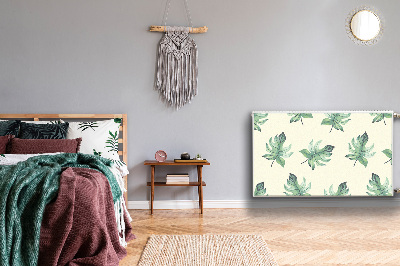 Magnetiskt radiatorskydd Tropiska löv