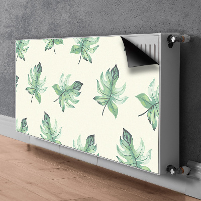 Magnetiskt radiatorskydd Tropiska löv