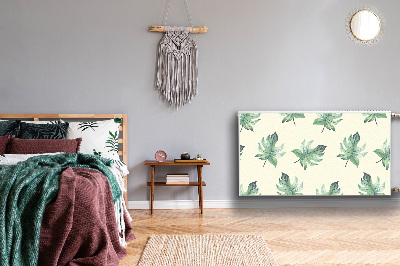 Magnetiskt radiatorskydd Tropiska löv