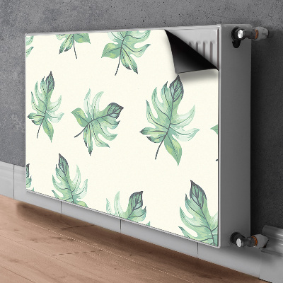 Magnetiskt radiatorskydd Tropiska löv