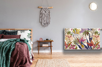 Magnetisk radiatorkåpa Mörk djungel