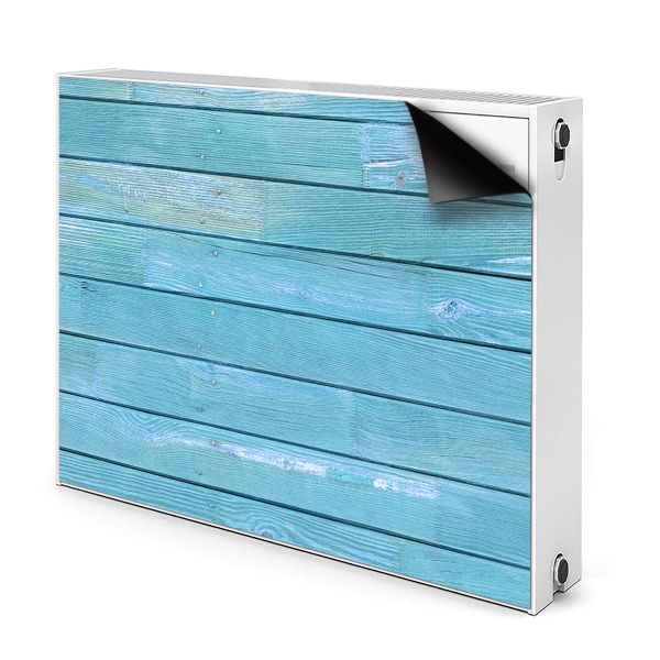 Magnetiskt radiatorskydd Blå brädor