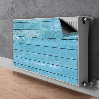 Magnetiskt radiatorskydd Blå brädor