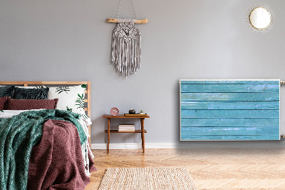 Magnetiskt radiatorskydd Blå brädor