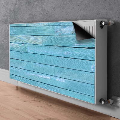 Magnetiskt radiatorskydd Blå brädor